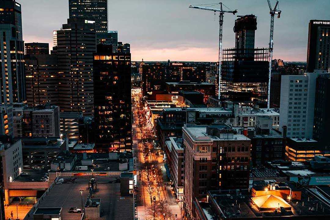 Downtown Denver Night Life